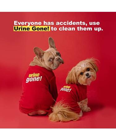 Urine Gone Pet Stain Remover & Odor Eliminator - Heavy Duty Carpet Cleaner - Enzyme Fabric Spray for Dog & Cat - 24 Fl Oz - Buy Online on GoSupps.com
