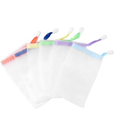 Baluue 2 Packs Soap Mesh Holder Soap Saver Sack Soaps Soap Saver Net Facial Soap Mesh Wipe Mx2pcs Assorted Colorx2pcs - Buy Online on GoSupps.com