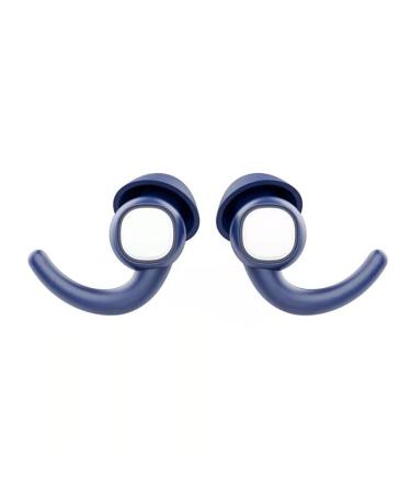 Swimmer Ear Plugs Silicone Ear Plugs Ear Protector Ear Plugs All-Night Comfort Silicone Ear Plugs for Sleeping Noise Reduction Silicone Earplugs for Noise Cancelling (Color : Black) (Color : Navy Blu Navy Blue