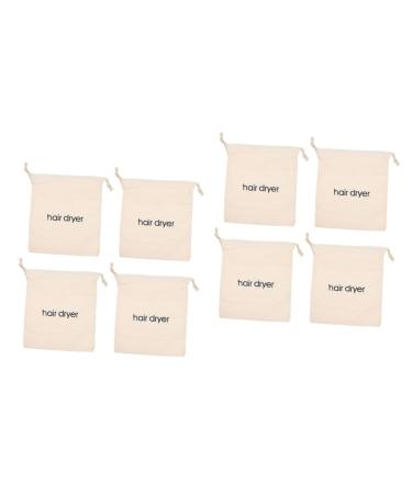 FOMIYES 8 Pcs Hair Dryer Storage Bag Travel Toiletry Bag Hair Dryer Pouch Drawstring Bags Carrying Case