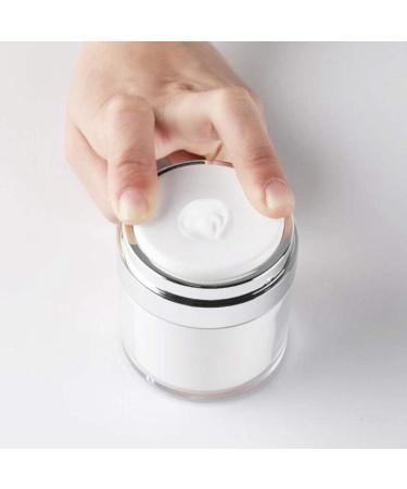 Mukudlt Acrylic Duckbill Empty Air Cosmetic Container Squeeze Bottle for Cream Bottle - The Best Refillable Container for Creams Gels and Lo - Buy Online on GoSupps.com