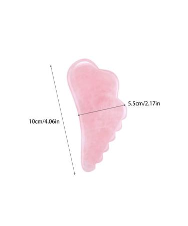 Buy Quartz Wing Scraping Board - Natural Crystal Facial Massage Tool for Spa & Skincare | International Shipping Available - Buy Online on GoSupps.com
