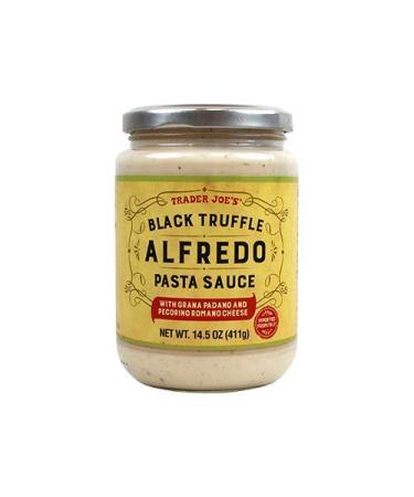 Trader Joe's - Black Truffle Alfredo Sauce NET WT. 14.5 OZ
