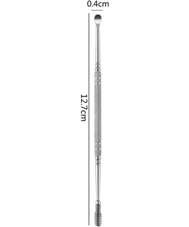 TARVIT Portable Spiral Stainless Steel Earwax Removal Curette - Silver Earpick for Effective Ear Cleaning - Buy Online on GoSupps.com