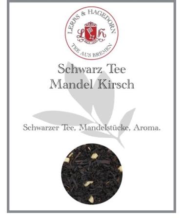 Lerbs & Hagedorn Lerbs & Hagedorn Black tea cherry almond | 250 g (approx. 20 liters) pieces of almonds