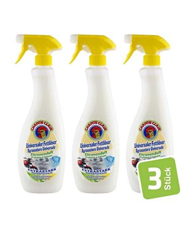 Chante Clair Universal Degreaser Lemon Scent 750 ml Pack of 3