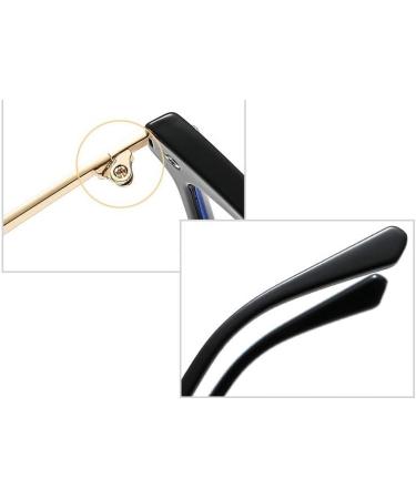 Shop Qinzhenz Trendy Oversized Anti-Blue Light Glasses for Women - UV Protection & Comfort | Color C4 - Buy Online on GoSupps.com
