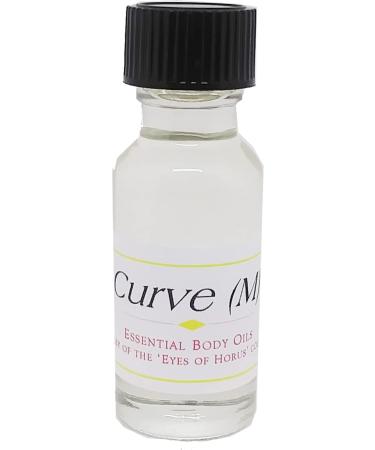 Curve - Type LC For Men Scented Body Oil Fragrance Regular Cap - Clear - 1/2 oz. - ID#23456 0.5 Fl Oz (Pack of 1)
