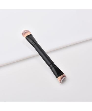 DOITOOL Poweder Brush Dual Ended Brush Cosmetics Brush Makeup Brush Eye Shadow Brush Wooden Handle - Buy Online on GoSupps.com