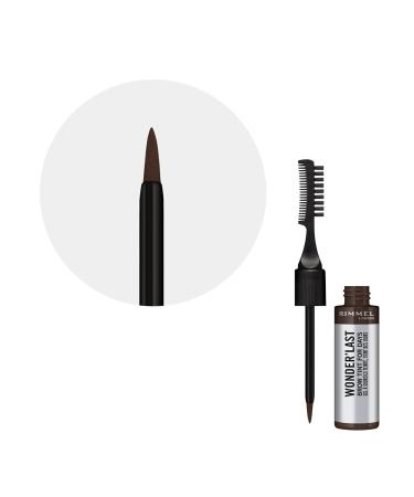 Rimmel Wonder Last Brows For Day 004 Dark Brown | Long-Lasting Eyebrow Gel for Perfectly Defined Brows - Shop Internationally - Buy Online on GoSupps.com