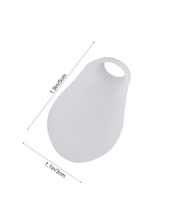 NOLITOY 4 Pcs Silicone Small Toe Protector - Toe Sleeve & Tubes for Comfort & Relief - Buy Online on GoSupps.com