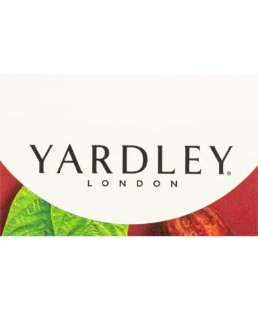 Yardley London Cocoa Butter Bath Soap Bar - Nourishing Softens Dry Skin 4 oz - Pack of 3 with Shea Butter & Vitamin E - Buy Online on GoSupps.com