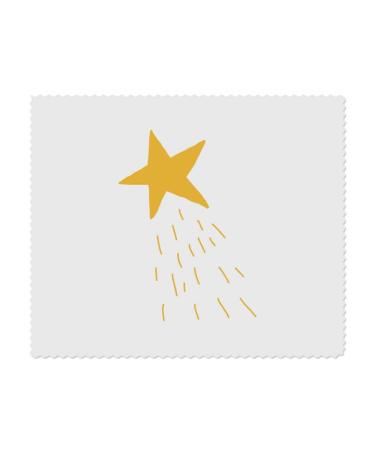 2 x 'Falling Stars' Microfiber Lens/Eyeglass Cleaning Cloths (LC00021465)
