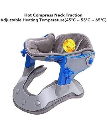 JLASDR Adjustable Neck Brace Collar - Cervical Traction Device for Pain Relief & Support | International Shipping - Buy Online on GoSupps.com