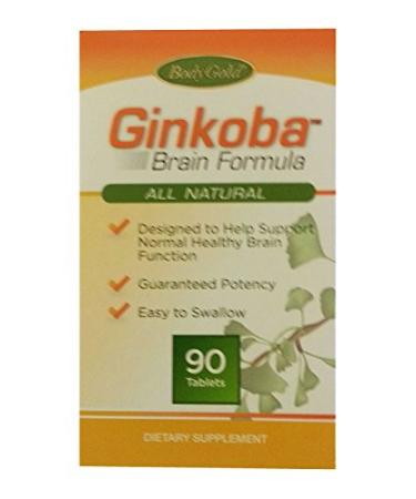 BodyGold Ginkoba Brain Formula 90 Tablets