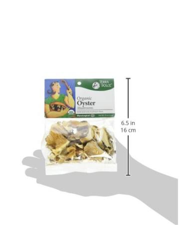 Terra Dolce Organic Oyster Mushrooms 0.75oz - Premium Quality | Fresh from the Farm - Buy Online on GoSupps.com