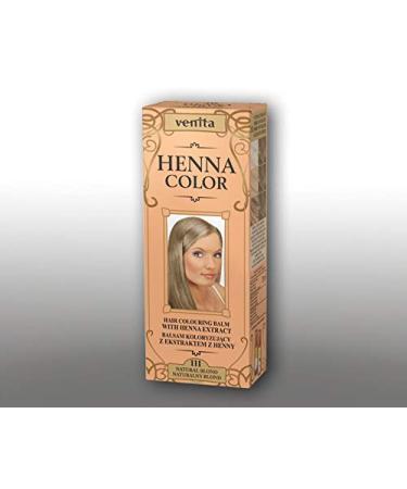 Venita Henna Color Hair Dye 111 Natural Blond 75 ml