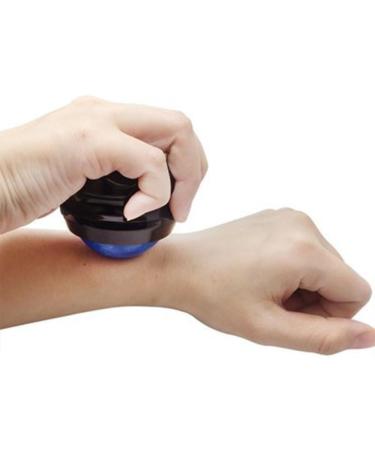 Ydseozoa Manual Massage Roller - Tension Relief for Muscles Shoulders Back Legs & Feet - Blue Massage Ball for Relaxation & Therapy - Buy Online on GoSupps.com
