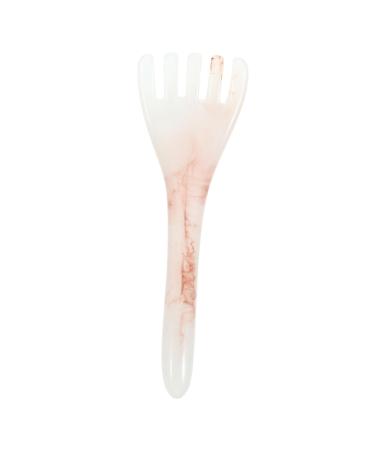 Ipetboom massage comb circulation promote round comb portable massager antistatic crested tool shampoo hair massage head scratch massage device whisk jade scrap scratch 16.00x5.00cm pink pink