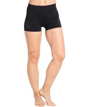 Odlo Women's Performance Warm Eco-Friendly Underwear Panty - Black & Graphite Grey - Buy Online on GoSupps.com