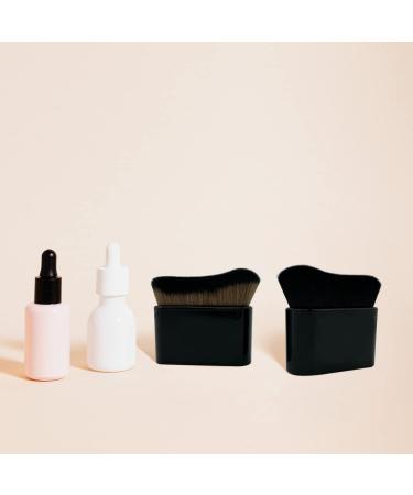 2PCS Siren Body Tanning Brush Set - Large Kabuki Foundation Brushes for Fake Tan Face, Body & Leg Makeup - Buy Online on GoSupps.com