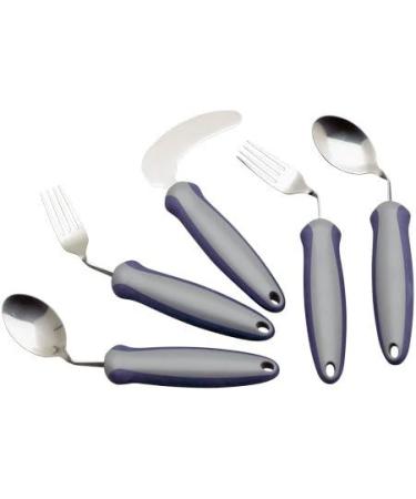 Homecraft Newstead Cutlery Angled Knife (Eligible for VAT relief in the UK) Adaptive Dining Aid Utensil for Elderly Disabled Parkinson's Disease and Arthritis Eat Easier Non-Slip Grip Angled Knife (Eligible for VAT relief in the UK) Adaptive Dining Aid Ut - Buy Online on GoSupps.com
