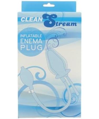 CleanStream Inflatable Enema Plug - Reusable Latex-Free Silicone Cleaner for Men & Women | Portable Comfort & Easy Use - Buy Online on GoSupps.com