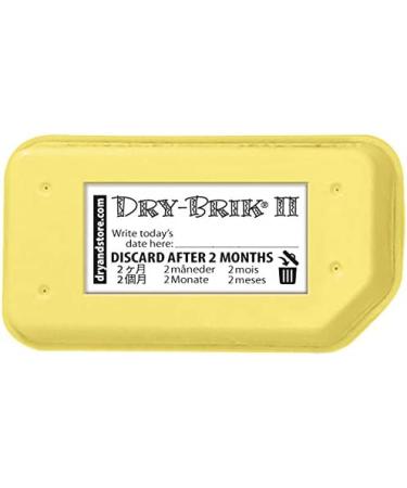 Dry & Store Dry-Brik II Desiccant Blocks - 6 Blocks (2 Packs) | Replacement Moisture Absorber for Global II & Zephyr - Buy Online on GoSupps.com