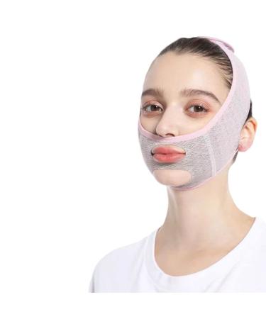 Beauty Face Sculpting Sleep Mask V Line Shaping Face Masks V Line lifting Mask Facial Slimming Strap - Double Chin Reducer Chin Up Mask Face Lifting Belt Face Tightening Chin Mask (1Pack)