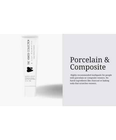 Veneer Whitening Toothpaste | Stain Removal & Fresh Mint | The Veneer Collection - Ship Internationally - Buy Online on GoSupps.com