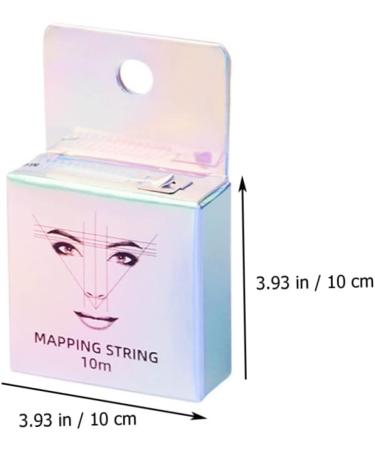 Baluue 6 Pcs White Accessories Eyebrow Mapping Wire Ruler Nylon Convenient Eyebrow Ruler 1.7x1.7cmx3pcs As Shownx3pcs - Buy Online on GoSupps.com