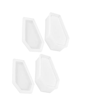 ABOOFAN 1 Set Epoxy Coffin Mold Halloween Decor Resin Mold Decorative Diy Decorative Mold Self Made Props