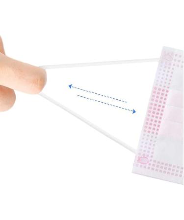 Icoolio Medical Disposable Mouth Protection Masks - 50 Pink Facial Masks for Enhanced Safety - Buy Online on GoSupps.com