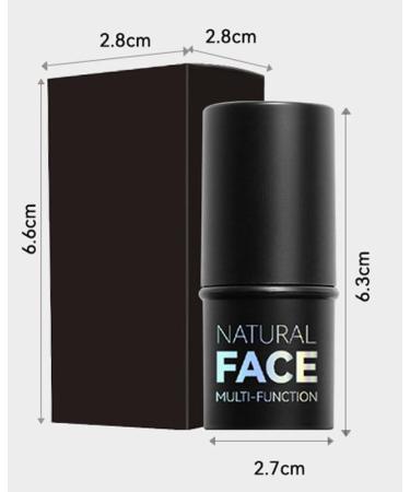 2-Pack Highlighting and Finishing Stick Non-stick Face Highlighter and Shadow Pencil Long-Lasting Smooth Face Highlighting Makeup (Pearl and Coffee) - Buy Online on GoSupps.com