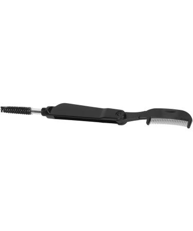 MISNODE Folding Eye Lash Brow Comb Metal Teeth Dual Sided Eyelash Mascara Applicator Eyebrow Grooming Tool Compact Brush for Lash Brow - Buy Online on GoSupps.com