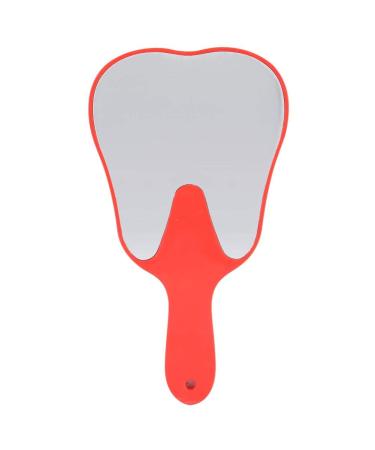 4 Colors Fashionable Useful Cute Plastic Handle Tooth Dental Care Hand Mirror Tool(02)