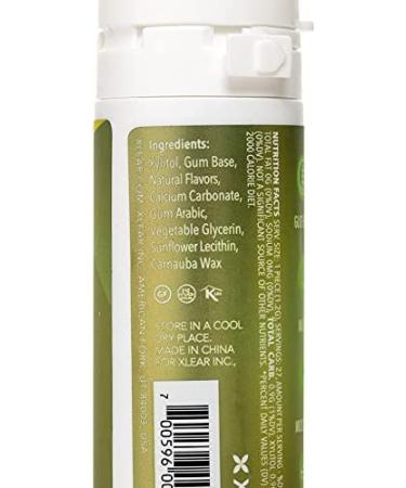 Xlear Spry Green Tea Sugar-Free Chewing Gum - 27 Pieces - Fresh Breath & Oral Health - Buy Online on GoSupps.com