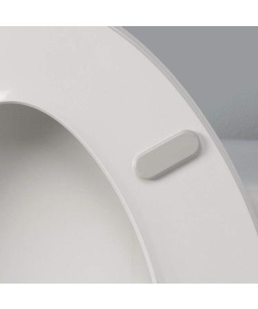 BEMIS Radiance Heated Night Light Toilet Seat will Slow Close and Never Loosen  ELONGATED  Long Lasting Plastic  White  H1900NL 000 Elongated - White Toilet Seat - Buy Online on GoSupps.com