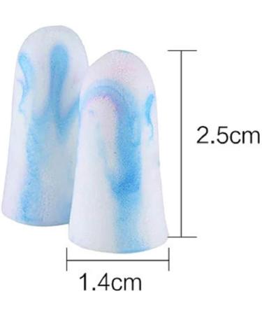 EXCEART 4 Pcs Reusable Earplugs - Noise Cancelling Sound Blocking Perfect for Bathing Shooting & Travel - Buy Online on GoSupps.com