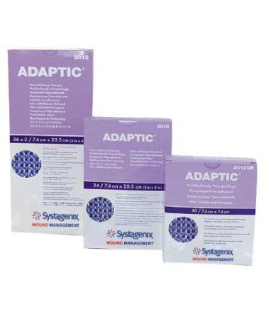 Systagenix Adaptic Non-Adhering Dressing 3 x 3 (Pack of 5) 5 Count (Pack of 1)