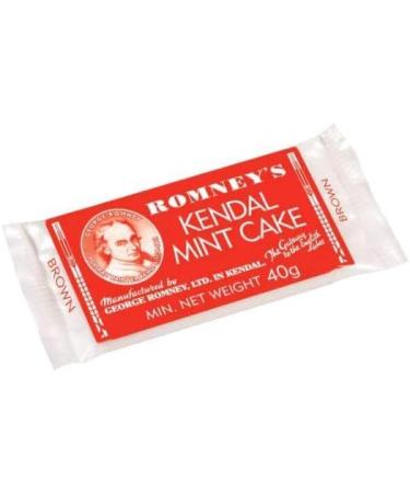 Kendal Mint Cake Romney's Brown Kendal Mintcake Bars 40g X3 - Buy Online on GoSupps.com