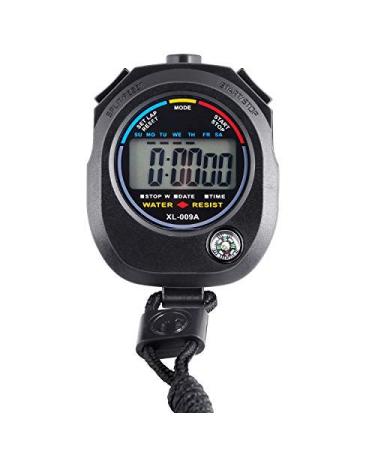 KingL Digital Stopwatch Timer - Interval Timer with Large Display. 1pack