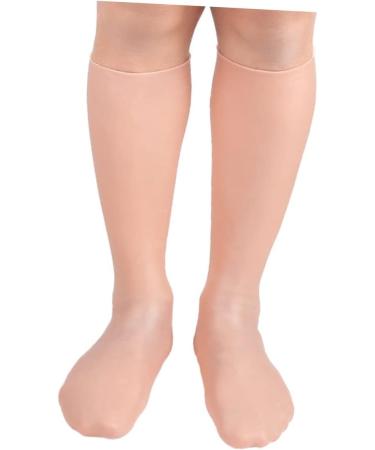 minkissy 2 Pairs Exfoliating Moisturizing Socks Girls High Heels Women s Socks Skin-friendly Care Socks Cracked Feet Moisturizing Socks Girls Moisturizing Sock Long Moisturizing Sock Sebs - Buy Online on GoSupps.com