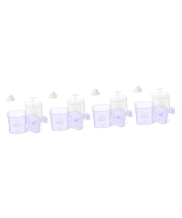 FOMIYES 8 Pcs Foam Cup Facial Face Wash Marshmallows Shampoo Foamer Skincare Tools Plastic 11.00X7.50X7.50CMx4pcs As Shownx4pcs
