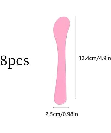 Buy Bzkser 8-Piece Non-Stick Wax Spatula Set - Silicone Wax Applicators for Hair Removal - Reusable Scraper & Hard Wax Sticks - Buy Online on GoSupps.com