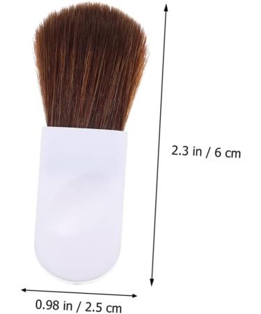 Set of 40 Make-Up with Short Handle Kit in Loose Bulk Compact Makeup Brush Makeup Foundation Brush Travel Toiletry Bag Bronze Makeup ABS Bulk White Suite Travel - Buy Online on GoSupps.com