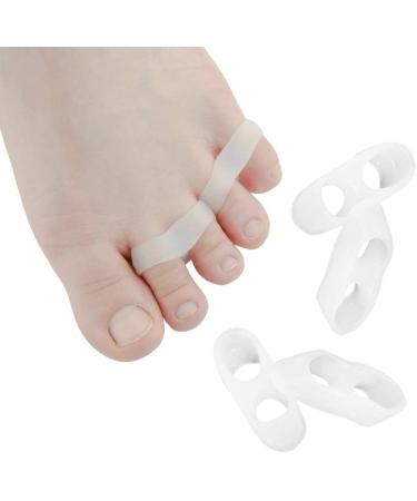 Jinlanshop Silicone Toe Spreader for Hallux Valgus & Hammer Toe Pain Relief 4 Toe Protection Solution - Buy Online on GoSupps.com