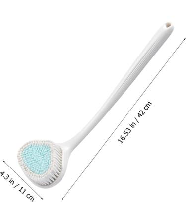 Back Scratcher and Bath Brush Combo - 42X11CM Body Scrubber for Wet or Dry Brushing, Handle Shower Brush for Men and Women - Buy Online on GoSupps.com