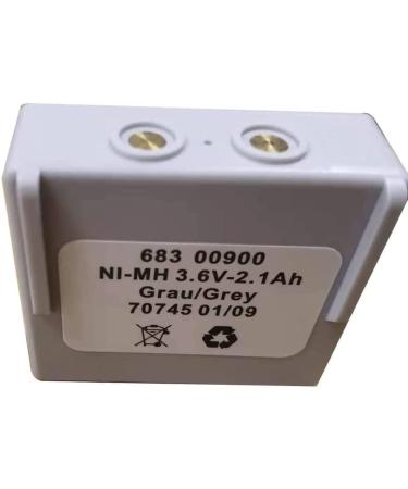Pack of 8 - 3.6V 68300900 2100mAh Rechargeable Ni-MH Battery for Crane Remote Control - International Shipping Available - Buy Online on GoSupps.com