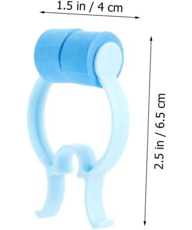 Healeved 36 Pcs Nose Correction Clip Set - Plastic Nasal Clips for Nosebleed Stoppage and Breathing Support - Sky-blue (3pcs) - 6.5x4cm (3pcs) - Buy Online on GoSupps.com